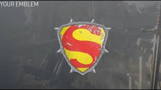 For honor Emblem Tutorial: Superman Emblem