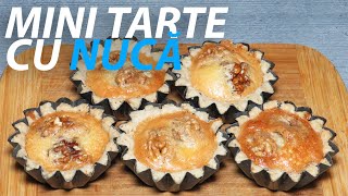 Mini Tarte cu Nuca