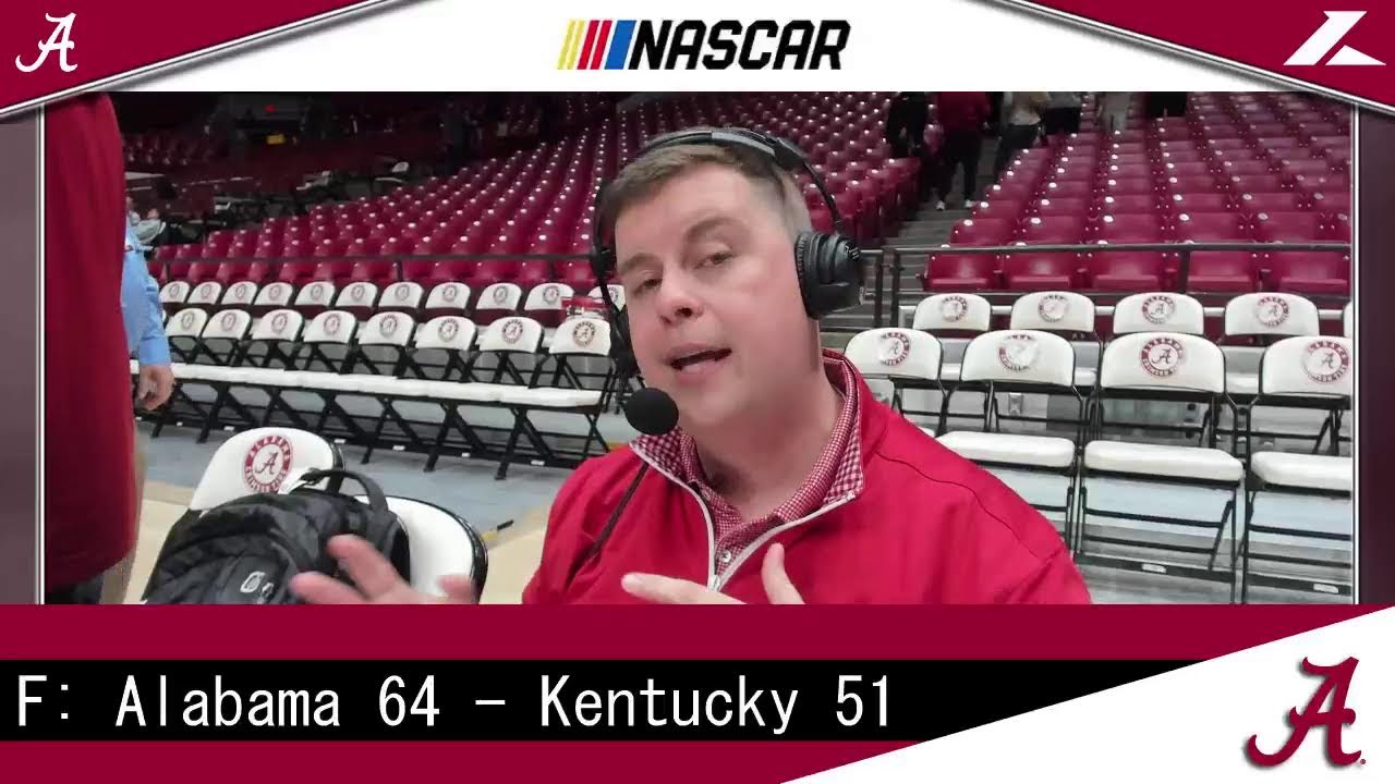 Alabama Women's Basketball vs. Kentucky Live Courtside Cam | January 8, 2026