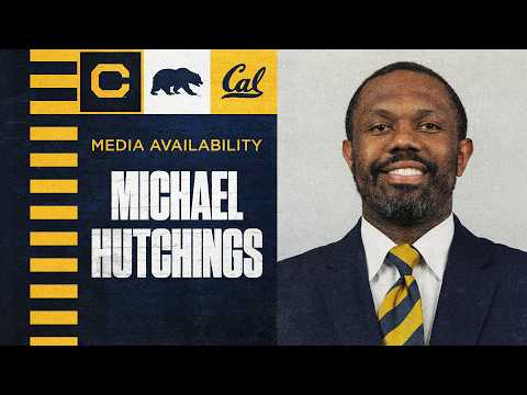 Cal Football: Michael Hutchings Media Availability (4.11.2026)