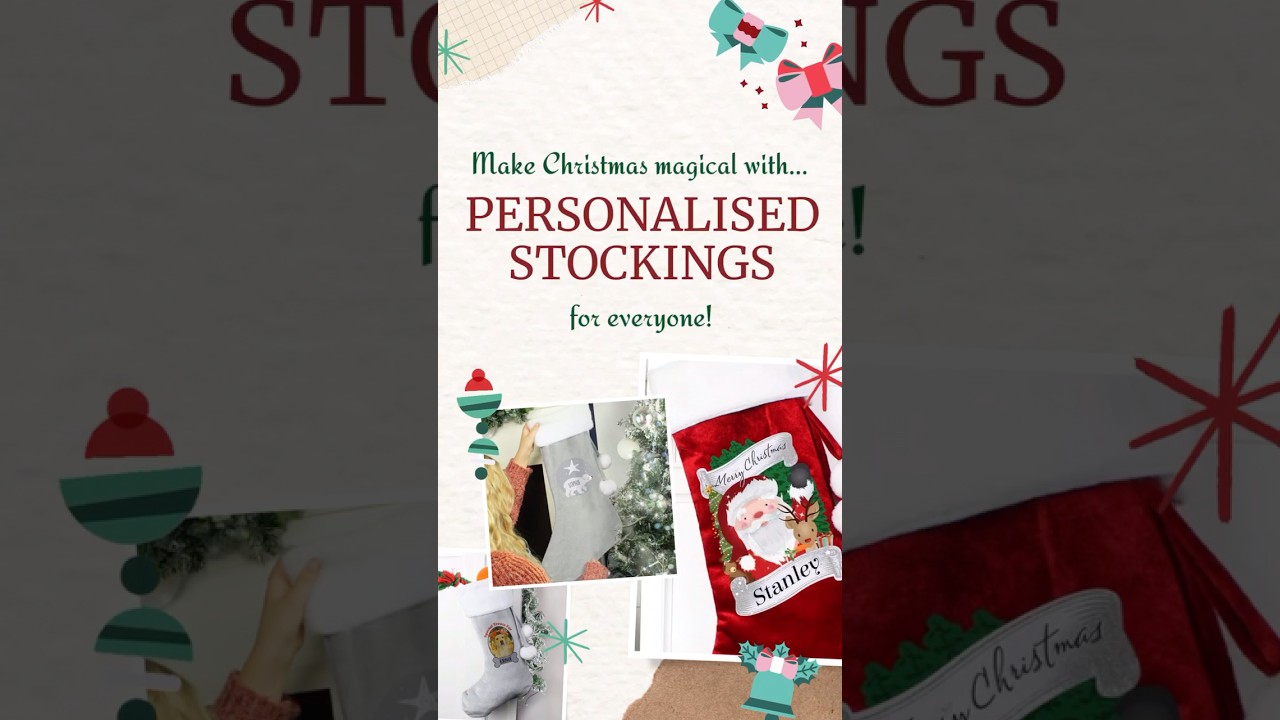 Christmas Stocking Ideas / Personalised Christmas Stockings