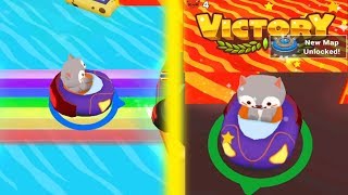 КОТ ЕДУН на МАШИНЕ в мультик игре Bumper Cats КОТ ЕДУН на МАШИНЕ в мультик игре Bumper Cats