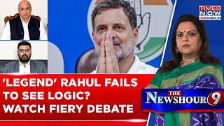Rahul Gandhi Back In Focus For Singing Same Raga Bjp Spox Mocks Lops Flights Of Fantasy Watch