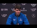 Carlos Alcaraz Press Conference | Laver Cup 2024 Match 6