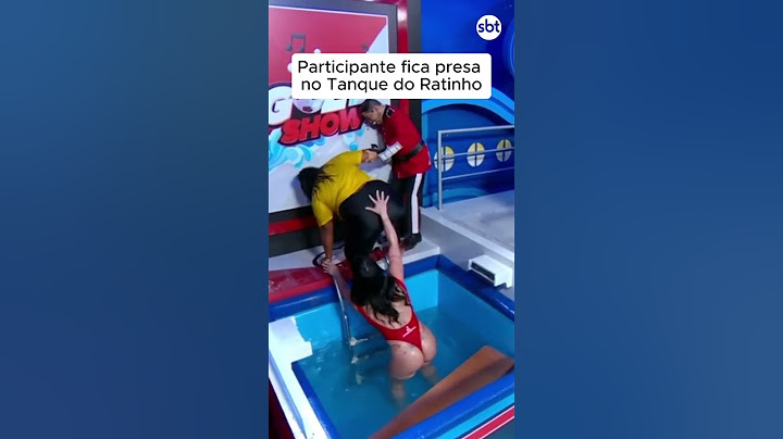 Participante fica presa no Tanque do Ratinho #SBT #ratinho