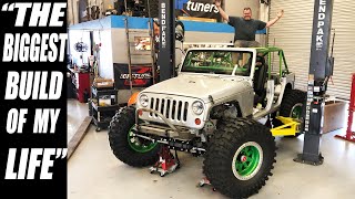 Lazs INSANE Jeep Build (850HP Supercharged LS & 4Wheel Steer)