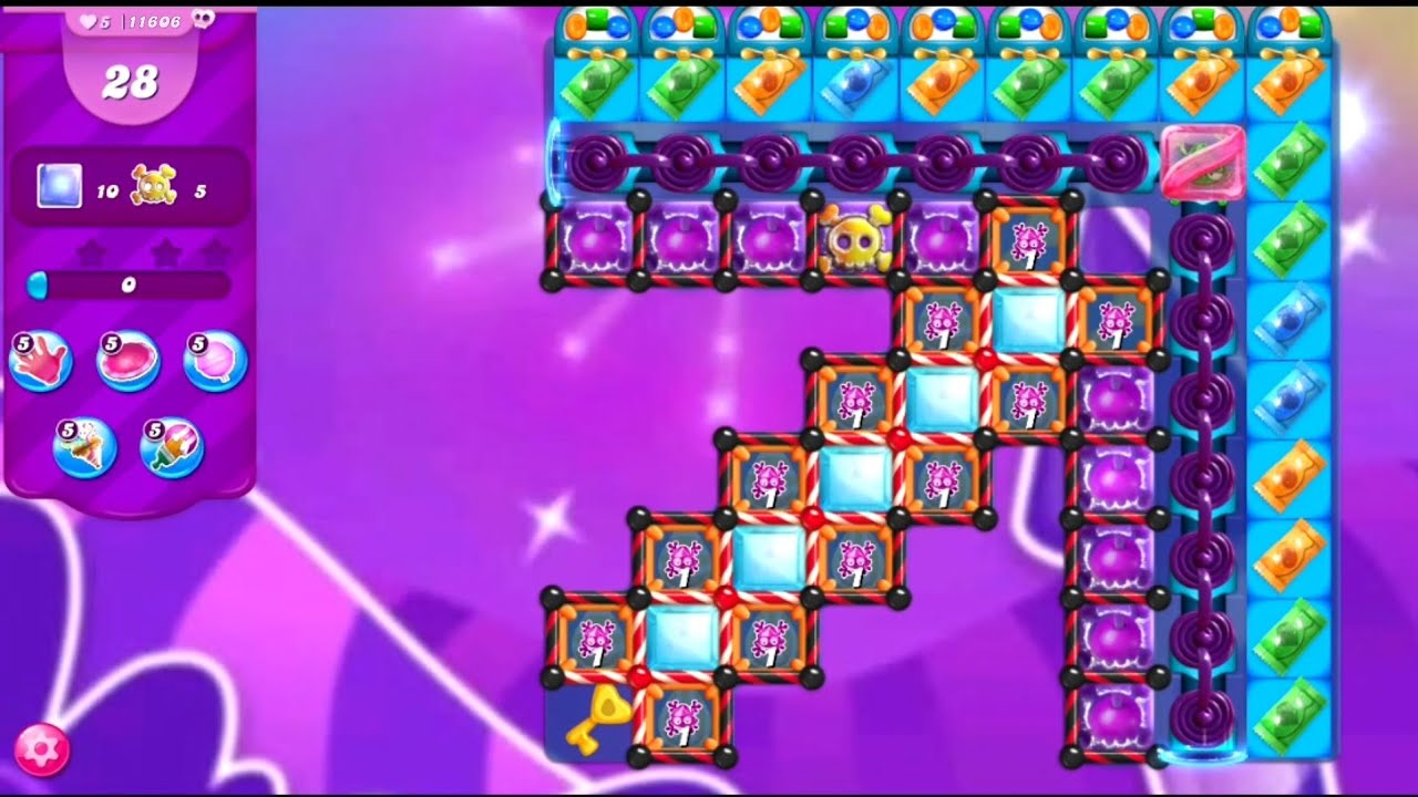 Candy crush saga level 11606