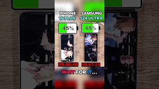 🔋Samsung S24 Ultra vs 🔋iPhone 16 Plus Ultimate Battery Drain Test!!