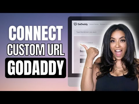How to Connect Your Website's URL to GoDaddy | Connect any website to go daddy!