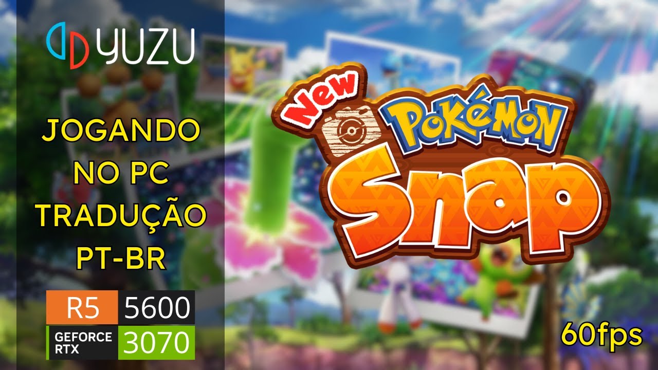 Pokémon Sword e Shield no PC - YUZU - Tradução PTBR - R5 5600 +