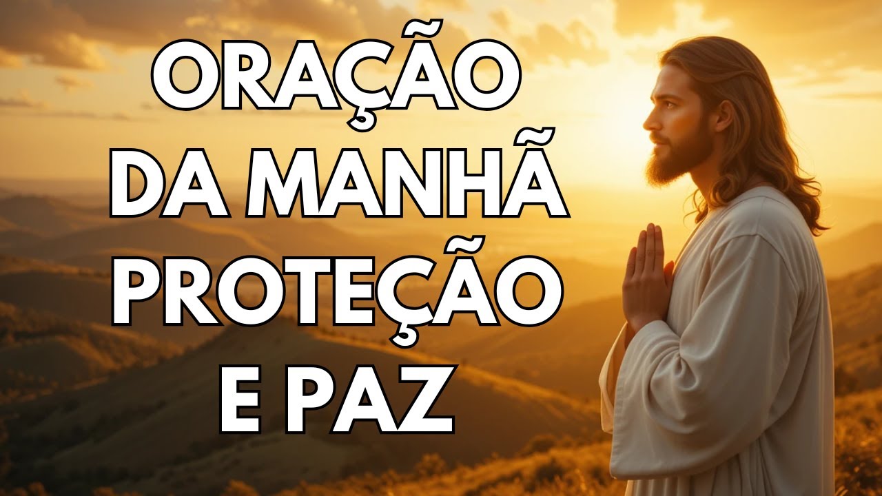 ORAÇÃO DA MANHÃ PARA RECEBER LIVRAMENTO E PAZ NO SEU DIA