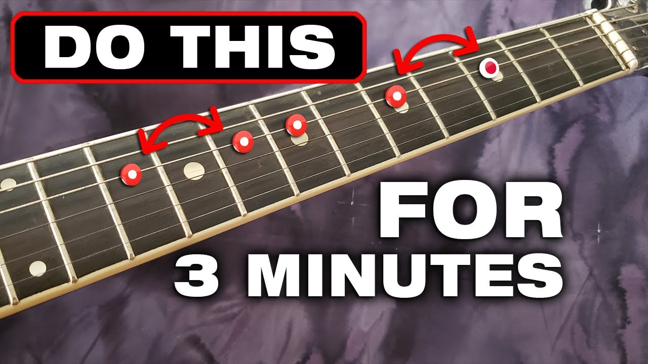 Complicated Guitar Drills Play This FUN Shape for 3 min. YouTube