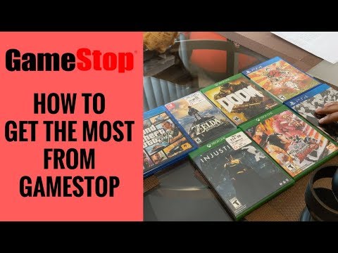 How To Trade Games At GameStop/Get More Money