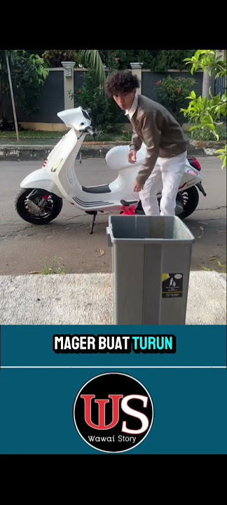 GARA GARA MAGER BUANG SAMPAH, KOTAK SAMPAHNYA #lucu #ngakak