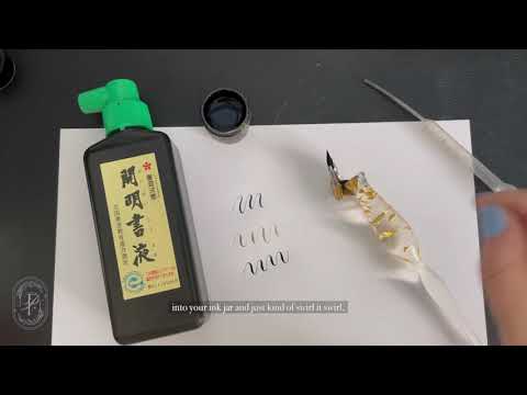 Beginning Calligraphy: Ink