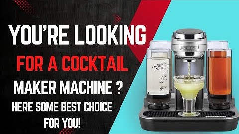 Top 5 Best Cocktail Maker Machines for Home Bar 2025 | Bartesian vs Bev vs Barsys