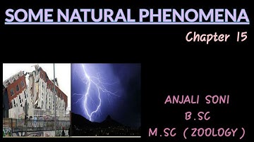 Class 8th/ NCERT/ Science/ Chapter 15/ SOME NATURAL PHENOMENA