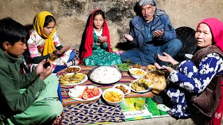 Ramadan in Bamiyan | Iftar Preparation | Raisin Pulao and Korma | Food and Village LifeaHolic.