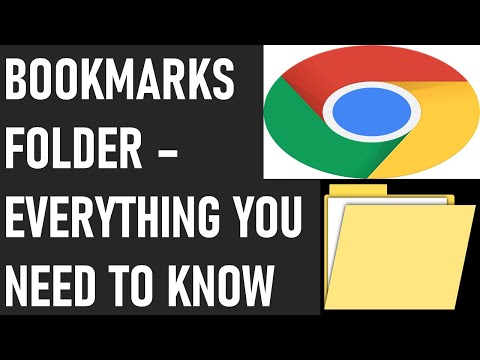 How to Create Bookmarks Folders? | Bookmarks Folder in Chrome | How to Bookmark Website to a Folder?