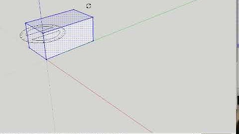 Using the rotate tool in Sketchup