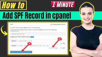 Hoe voeg ik een SPF-record toe in cPanel 2024?