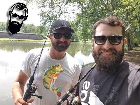 თევზაობა ამერიკაში/ ვლოგი.  ნაწილი პირველი