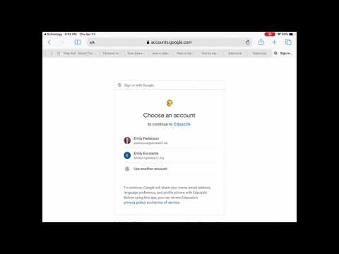 How to LOG IN TO EDPUZZLE