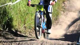 Downhill Mountain Bike Super Slow Motion