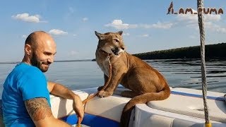 Месси катается на катере. Messi and his boat trip.