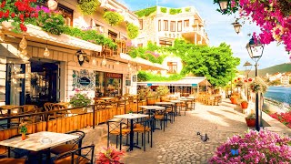 Romance Italian Seaside Cafe Ambience | Relaxing Bossa Nova Jazz for Good Mood and Stress Relief screenshot 3