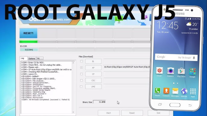 How to Root Samsung Galaxy J5 (2016) Easily! - YouTube