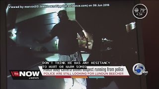 BODY CAM: Suspect in Akron shooting on the loose after running from Bath Township police