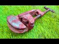 Rusty Handmade Pipe Cutter Restoration