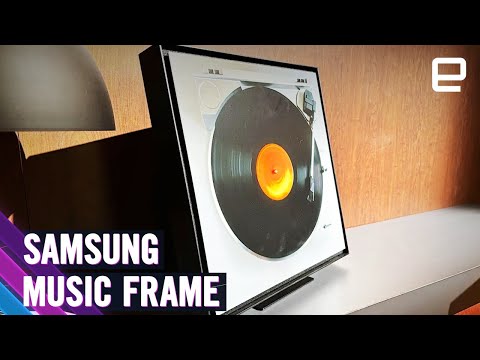 Samsung Music Frame hands-on at CES 2024: A speaker to match your Frame TV