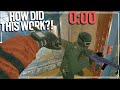 The Absolute Last Second Knife Clutch - Rainbow Six Siege