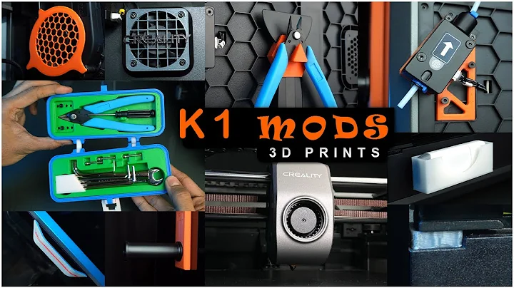 Creality K1 3D Printed Mods #3dprinting