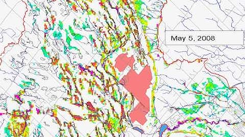 Groundwater Discharge to the Soil Zone - Kelso GSFLOW Model