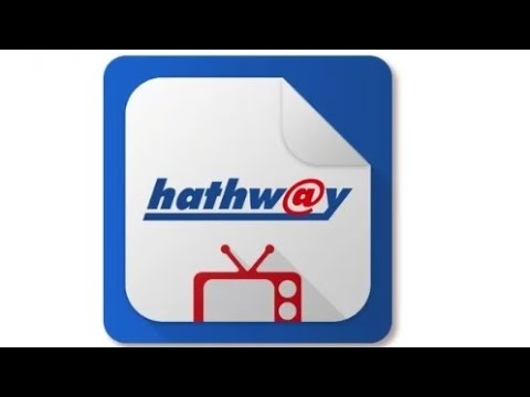 The Hathway old version (digital cable TV services)