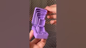 3D Printed Nesting Box Set — What would you store inside? 🗃️  #3dprinting #matryoshka