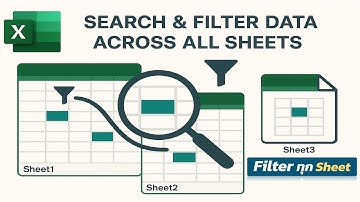 สอน Excel ขั้นสูง: ไอเดียการค้นหา/คัดกรองข้อมูลทุก Sheet ในไฟล์ ได้แบบอัตโนมัติ