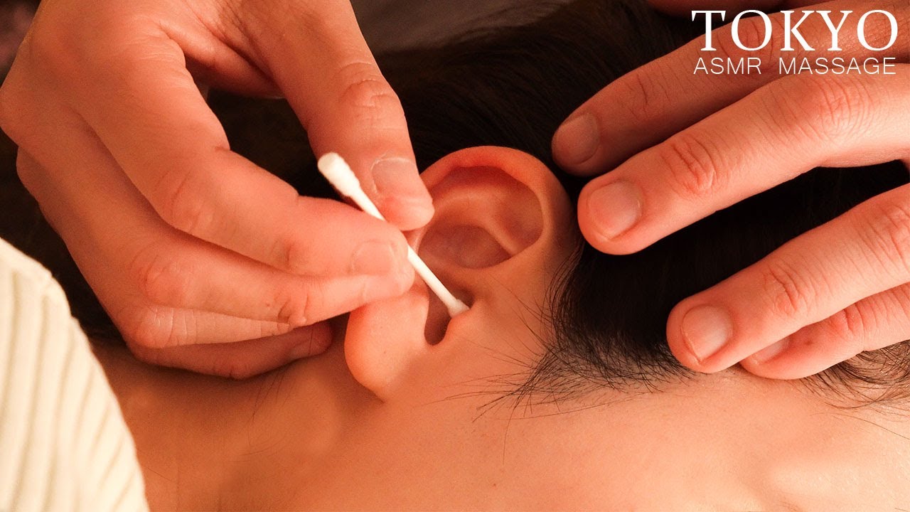 ASMR Расслабляющая чистка ушей (используйте ватный тампон)