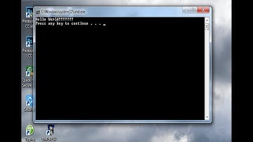 how to create a simple batch file in windows 10/8/7