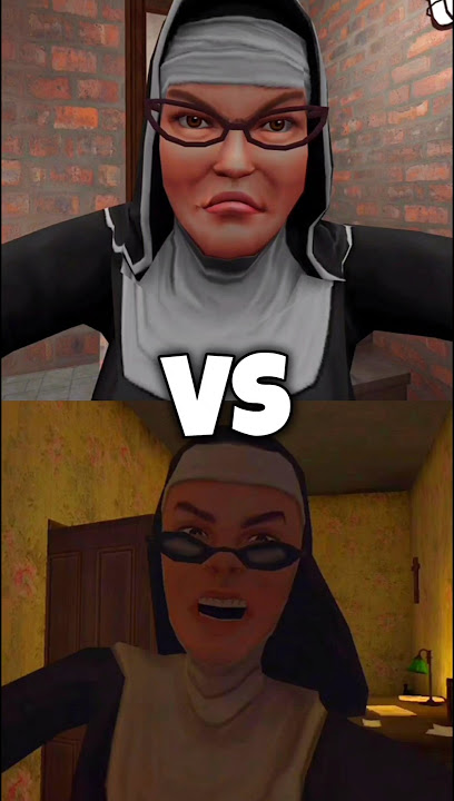 Scary Nun Vs Evil Nun | JUMPSCARES #shorts #scarynun #evilnun #dracolite
