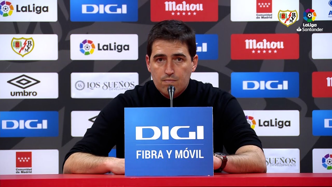 Rueda de prensa de Andoni Iraola tras el Rayo 0 - Athletic Club 0 - YouTube