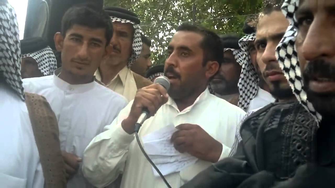 تشييع الشيخ ابراهيم الزريجي بواسطة حسين الشيخ صالح البدري