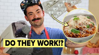 Professional Chef Reviews Pasta Gadgets