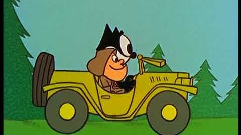 Felix the Cat - Vavoom Learns How to Fish (1960) | cartoon for kids