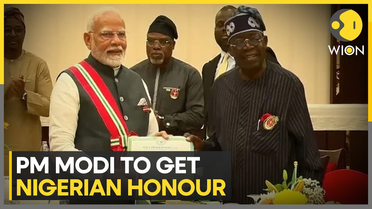 Indian Prime Minister Modi To Get Nigerian Honour | World News | Latest News |  WION