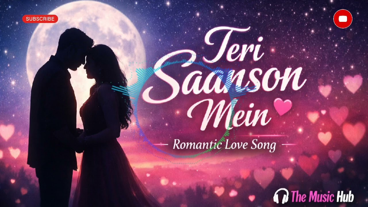 “Teri Saanson Mein” 💞  song | #RomanticSong #LoveSong #HindiMusic