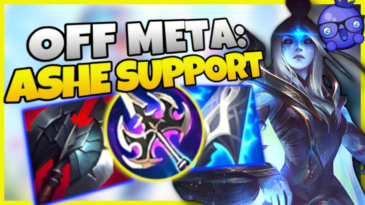 Off Meta - ASHE SUPPORT - Perma Slows, stuns and vision! - YouTube
